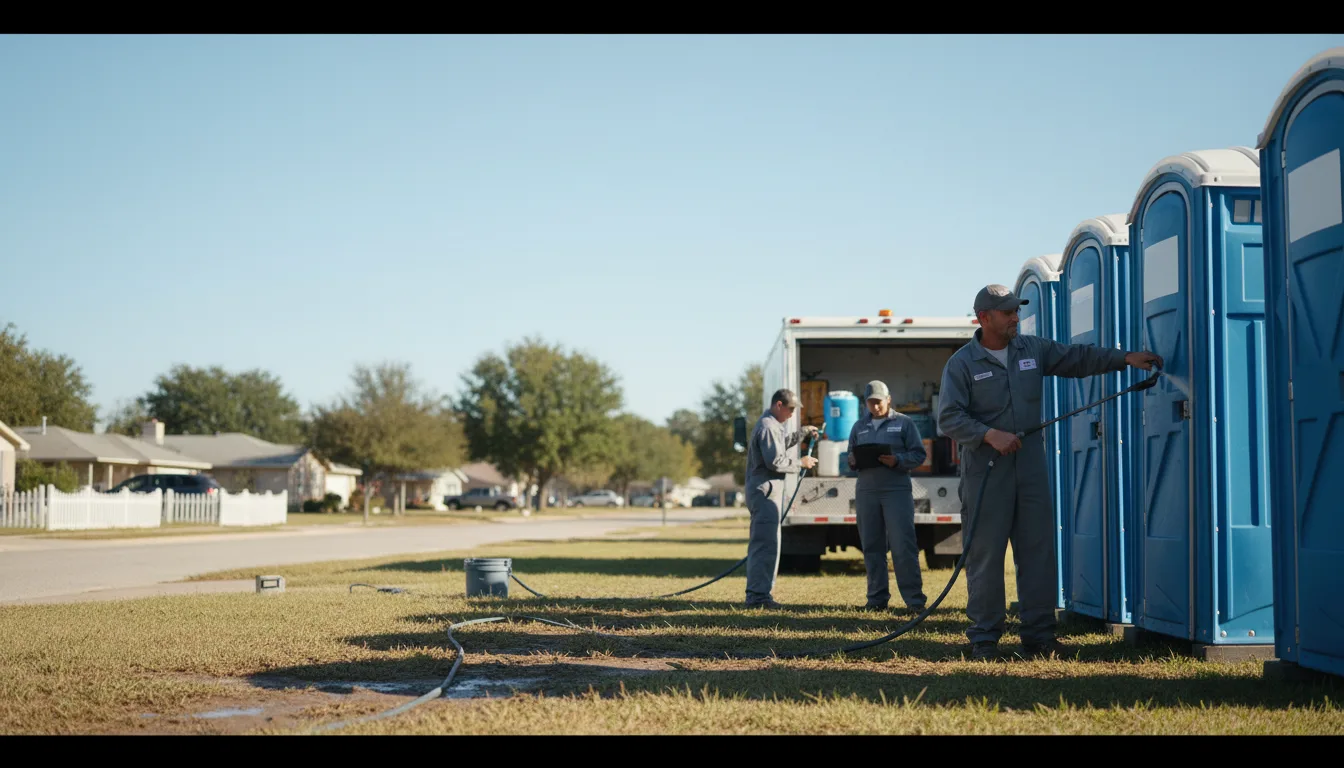 Long-Term Portable Toilet Rental in Pleasant Grove, AR near me
